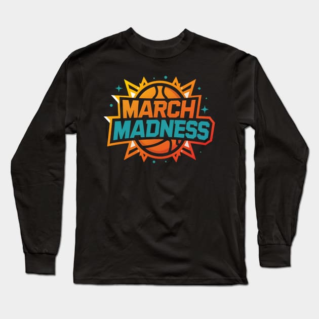 march madness competition Long Sleeve T-Shirt by CreationArt8